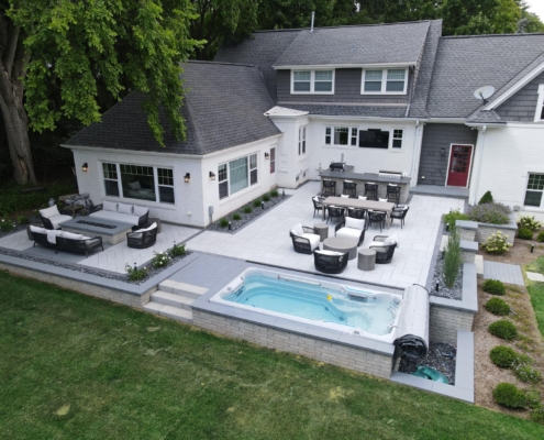 Elm Grove outdoor entertainment retreat
