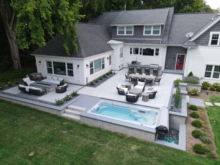Elm Grove outdoor entertainment retreat