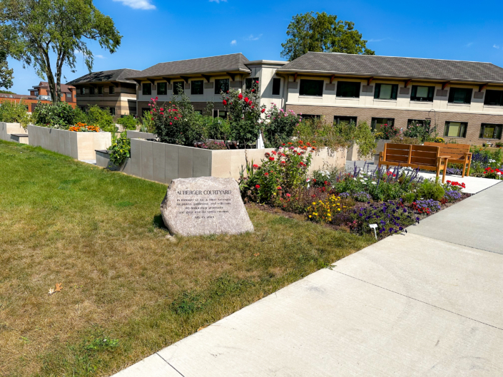 St. Camillus Garden Sanctuary - Auberger Courtyard