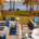 Fall landscaping with patio and fire pit in Wisconsin