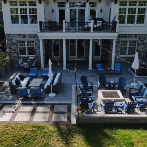 Landscape Design for Small Spaces Patio and Fire pit