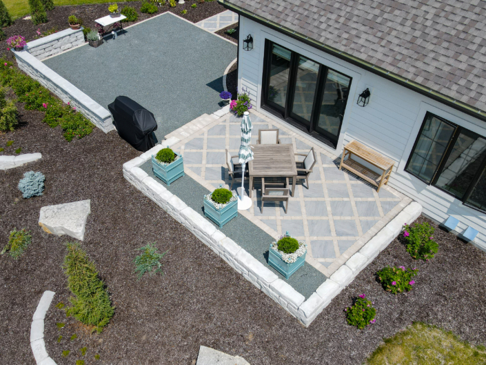 New construction landscaping