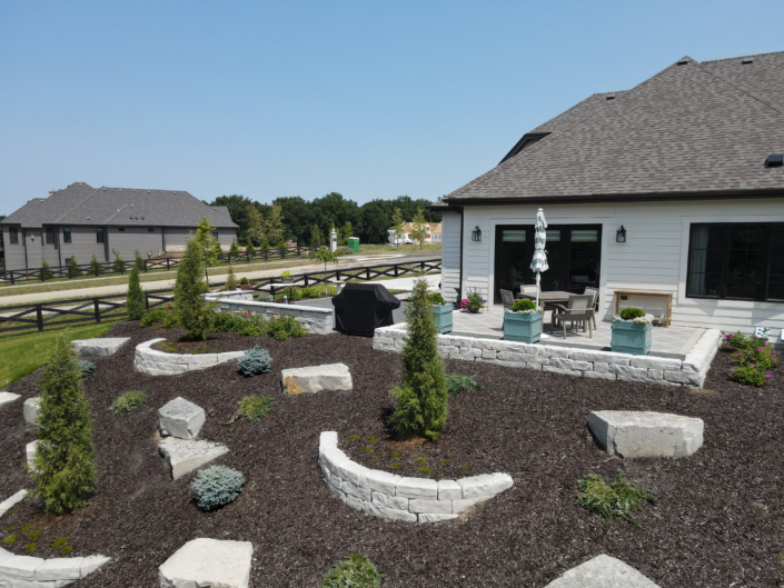 New construction landscaping