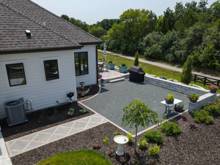 New construction landscaping