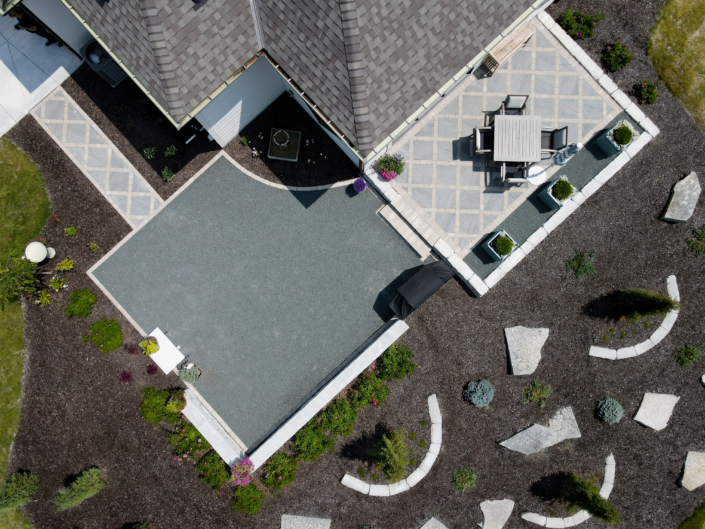 New construction landscaping