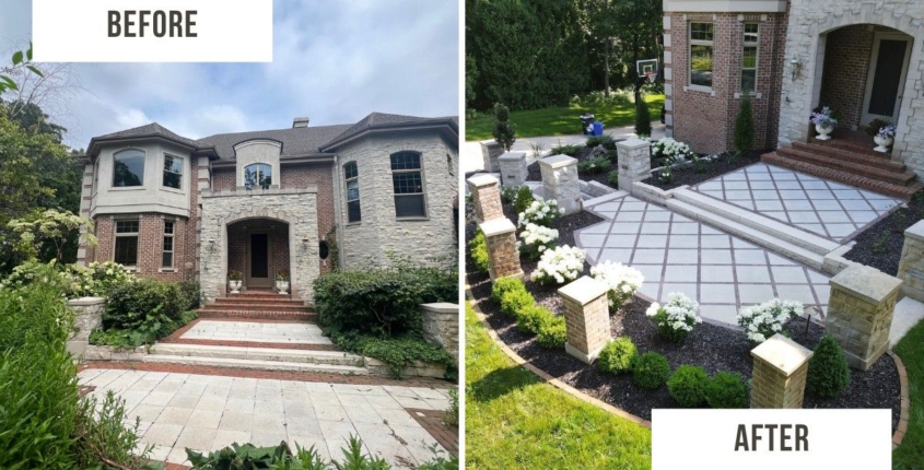 Redo Front Walkway and Entry