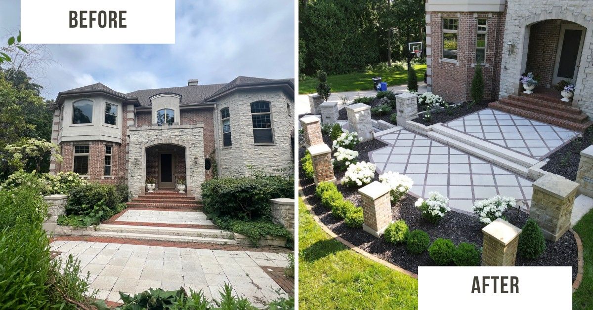 Redo Front Walkway and Entry
