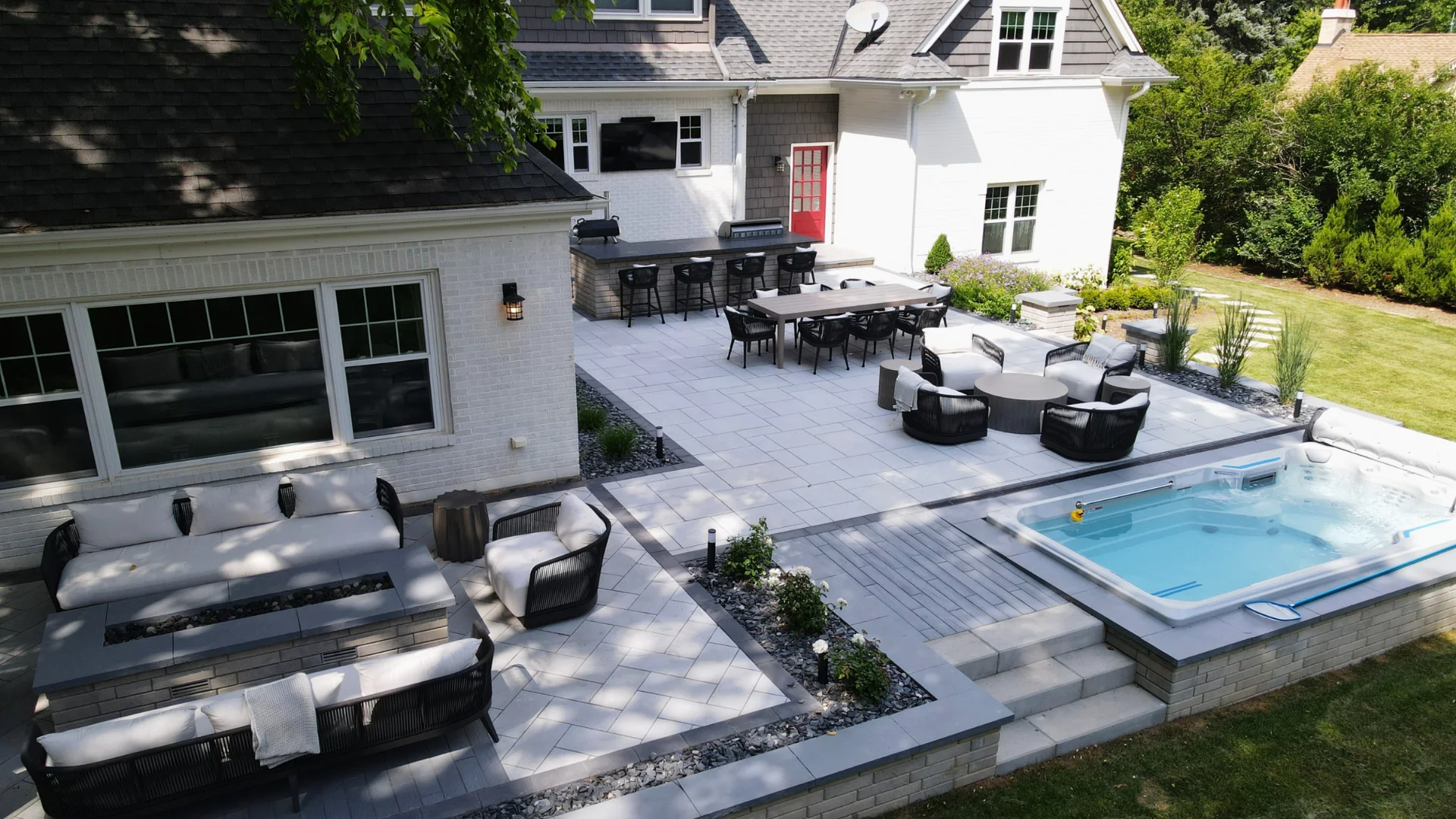 waukesha landscaping project